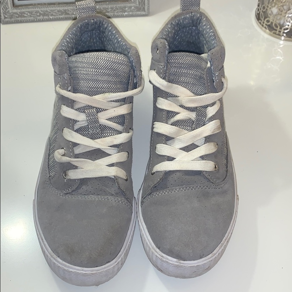 Toms High Top Suede Sneakers